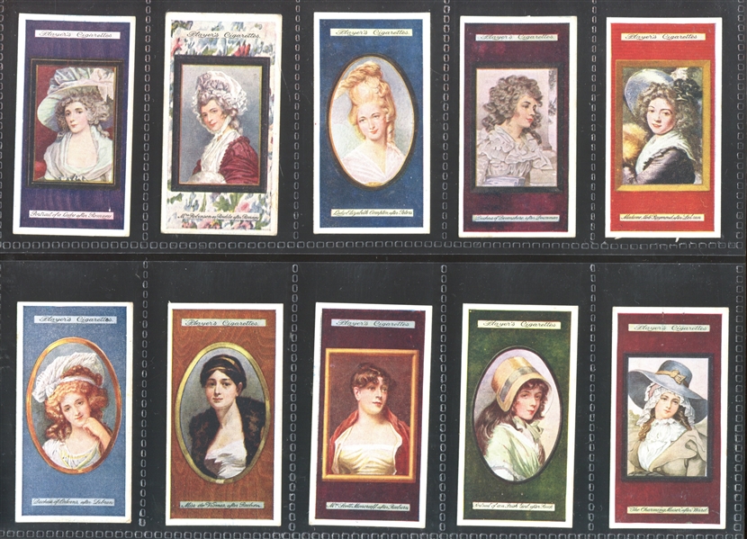 1923 Players Miniatures Complete Set of (25) with Mona Lisa SGC3.5 VG+