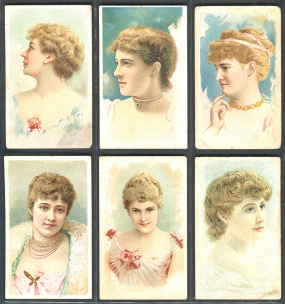 N453 Banner Night Watch Actresses Lot of (10) Cards