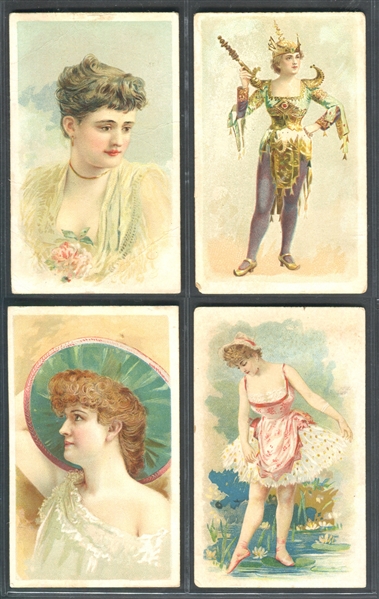 N453 Banner Night Watch Actresses Lot of (10) Cards