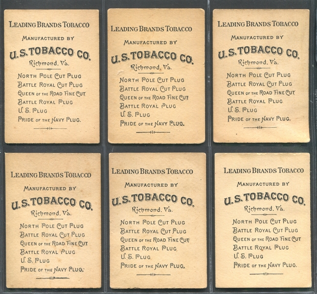 N541 U.S. Tobacco Actresses Partial Set of (15/25) Cards