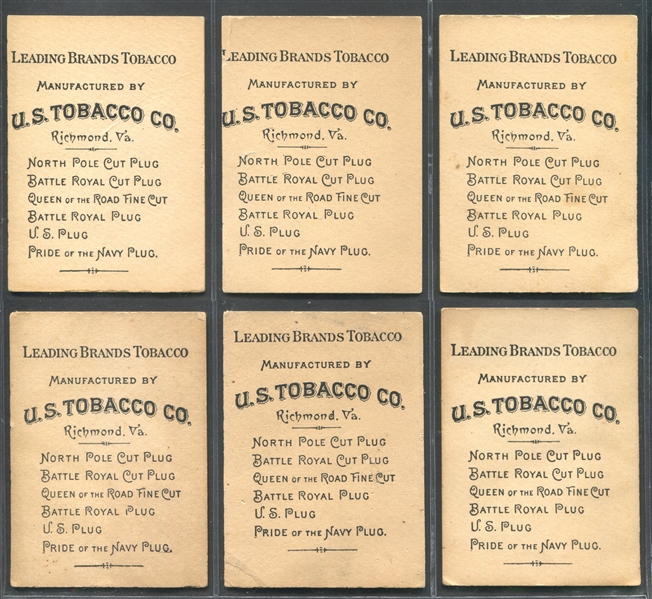 N541 U.S. Tobacco Actresses Partial Set of (15/25) Cards