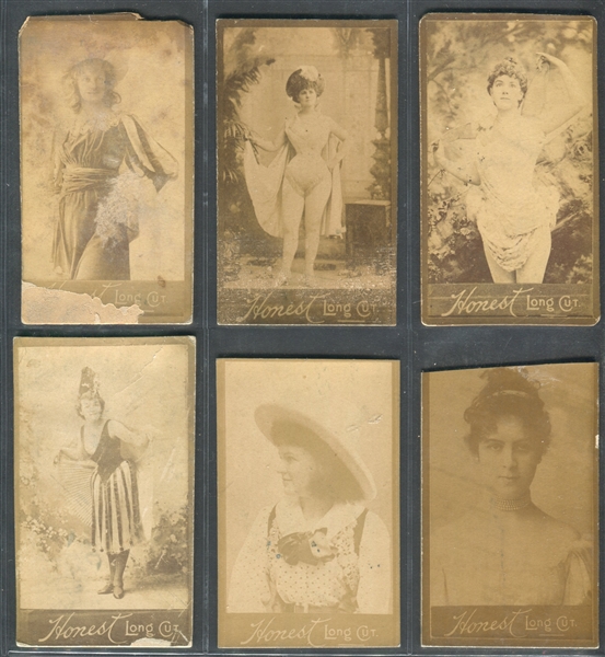 N150 Type E4 Duke Honest Long Cut Actresses Lot of (25) Different