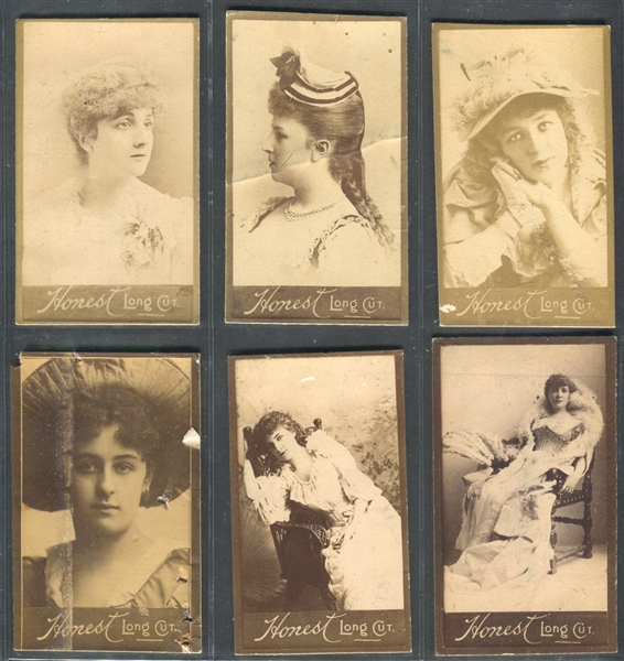 N150 Type E4 Duke Honest Long Cut Actresses Lot of (25) Different