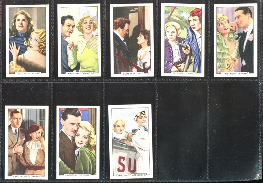 1935 Gallaher Shots from Famous Films Complete Set of (48) Cards