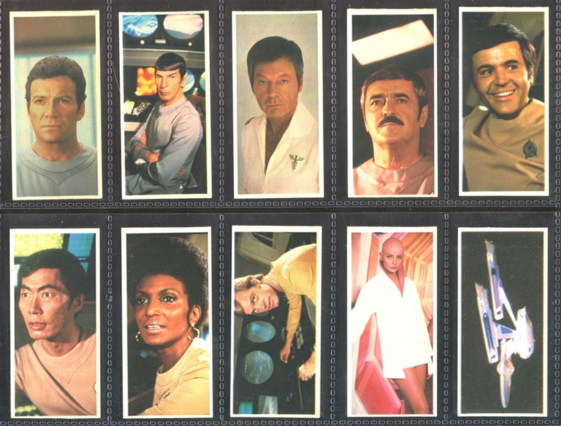 1979 Lyons Maid Star Trek the Movie Complete Set of (25) Cards