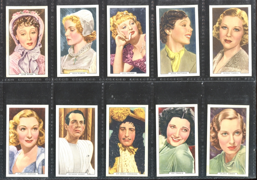 1939 Gallaher My Favourite Part Complete Set of (48) Cards