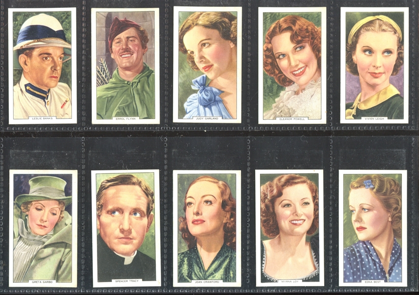 1939 Gallaher My Favourite Part Complete Set of (48) Cards