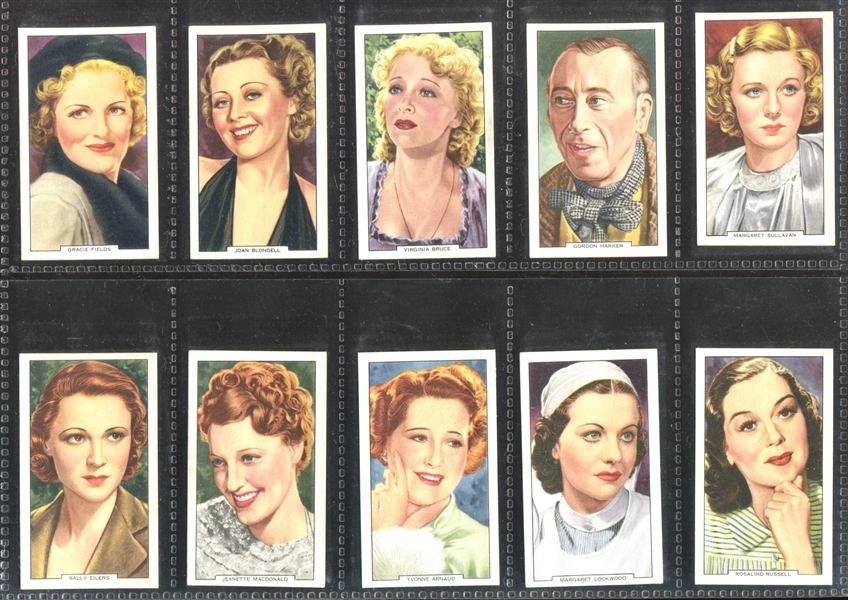 1939 Gallaher My Favourite Part Complete Set of (48) Cards