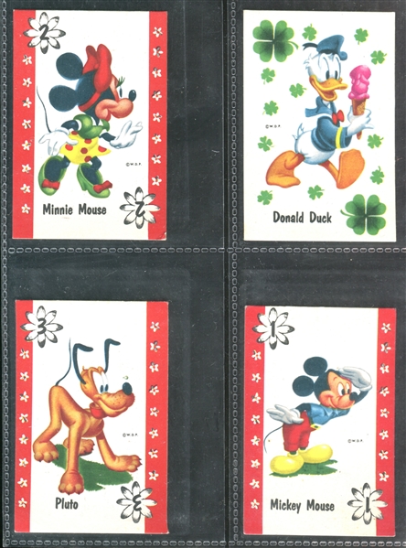 1950's/1960's Walt Disney Stars Lot of (11) Cards - Possible Set?