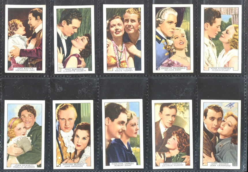 1935 Gallaher Film Partners Complete Set of (48) Cards