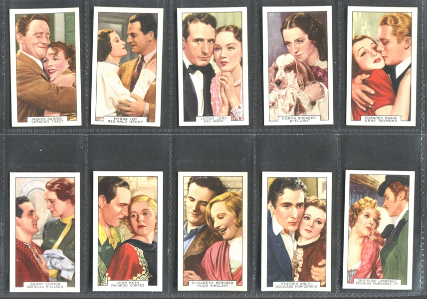 1935 Gallaher Film Partners Complete Set of (48) Cards