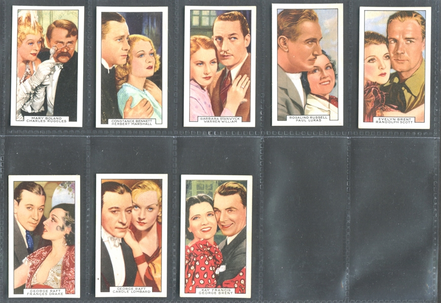 1935 Gallaher Film Partners Complete Set of (48) Cards