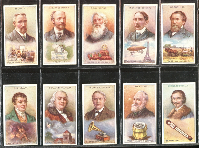 1924 Bucktrout Inventors Complete Set of (20) With Edison and Franklin