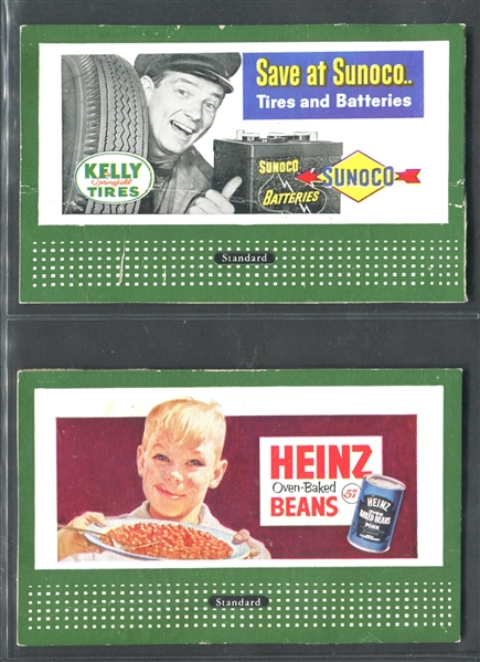 F275-9 Nabisco Lionel Train O'Ramas Lot of (3) Cards