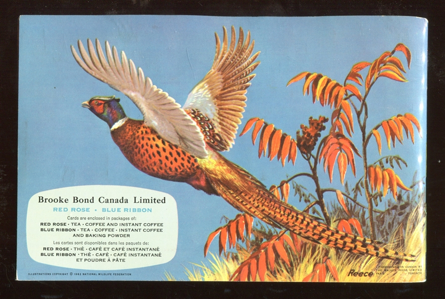 FC34-5 Brooke Bond Birds of North America Complete Set of (48) in Album