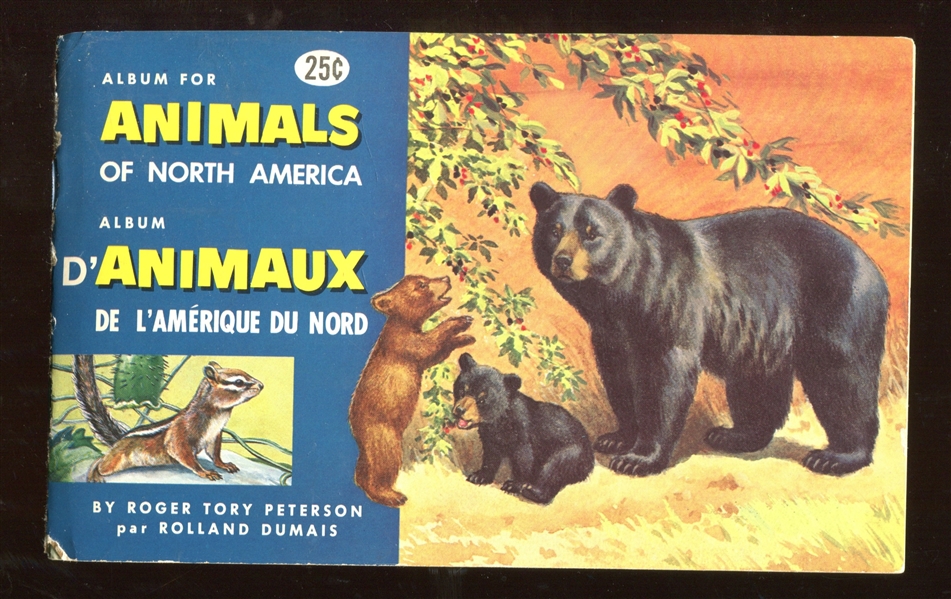 FC34-3 Brooke Bond Animals of North America Complete Set of (48) In Album