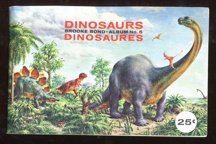 FC34-6 Brooke Bond Dinosaurs Complete Set of (48) Cards in Album