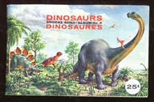 FC34-6 Brooke Bond Dinosaurs Complete Set of (48) Cards in Album