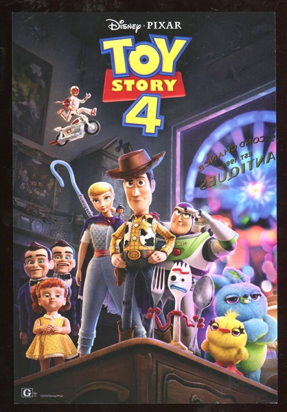 2019 Toy Story 4 Opening Night Fan Event Complete (7) Card Set