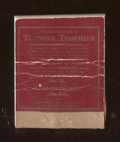 T302 Turkish Trophies Dancing Flip Book #24