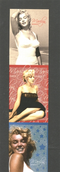 2007 Marilyn Monroe Sketch Cards Strip of (4) Promo Cards