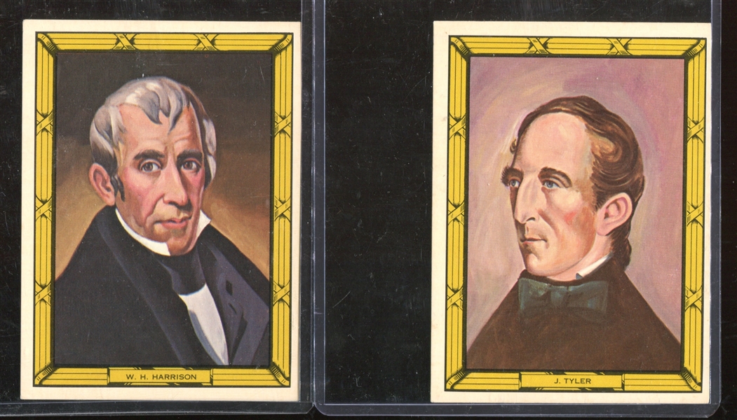 F403 Frito Lay Presidential Portraits lot of (6) Different Cards