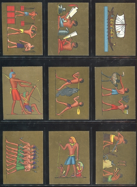 1928 Cavenders Ltd Ancient Egypt Complete Set of (25) Cards