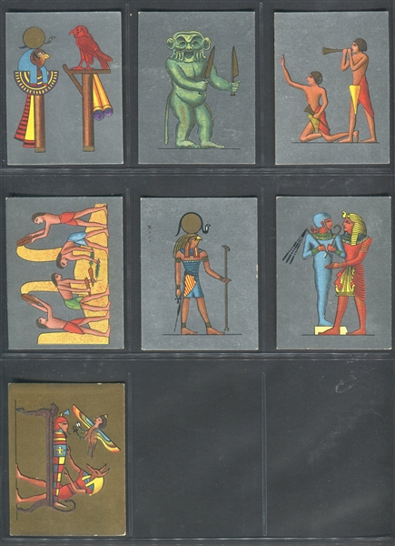 1928 Cavenders Ltd Ancient Egypt Complete Set of (25) Cards