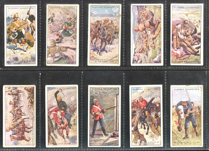 1914 John Player Victoria Cross Complete Set of (25) Cards