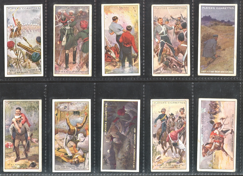 1914 John Player Victoria Cross Complete Set of (25) Cards