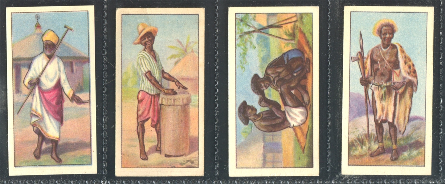 1936 CWS Raydex African Types Complete Set of (24) Cards