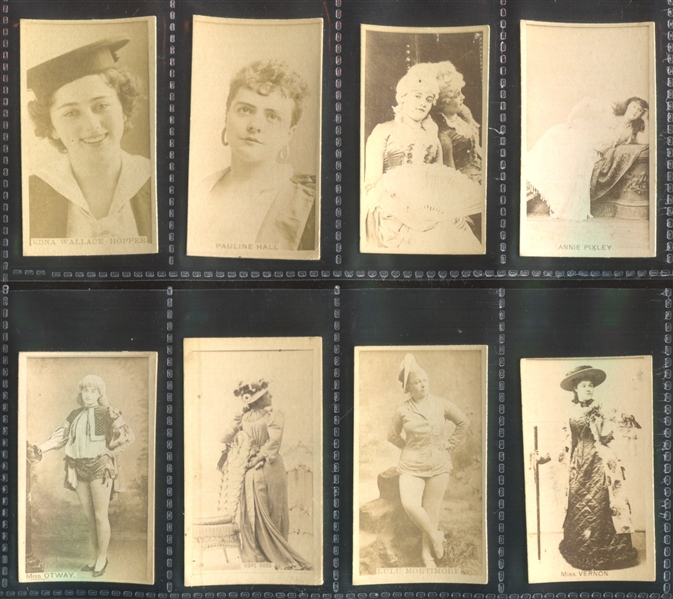 N245 Kinney Sweet Caporal Actresses Lot of (28) Higher Grade Cards