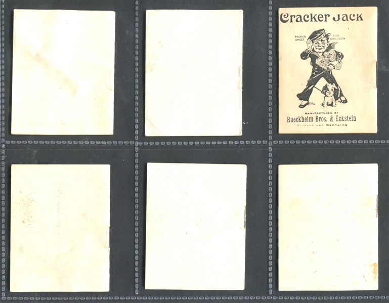 Fantastic Lot of (10) Miniature Nursery Rhyme Booklets - Cracker Jack, Bread and Others