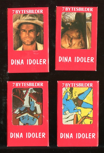 1970 Swedish Dina Idoler Lot of (4) Unopened Packs