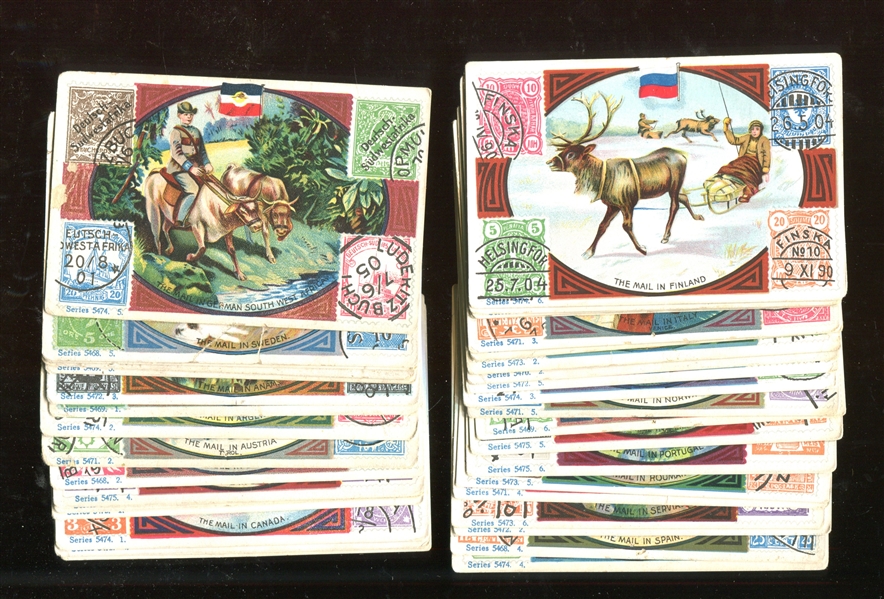 H630 Mail in Foreign Lands Lot of (36) from Albany Dentists