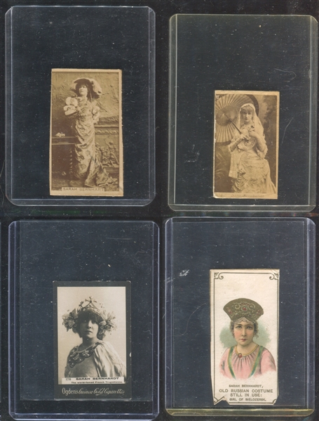 Fantastic lot of (7) Sarah Bernhardt Cards and Postcards