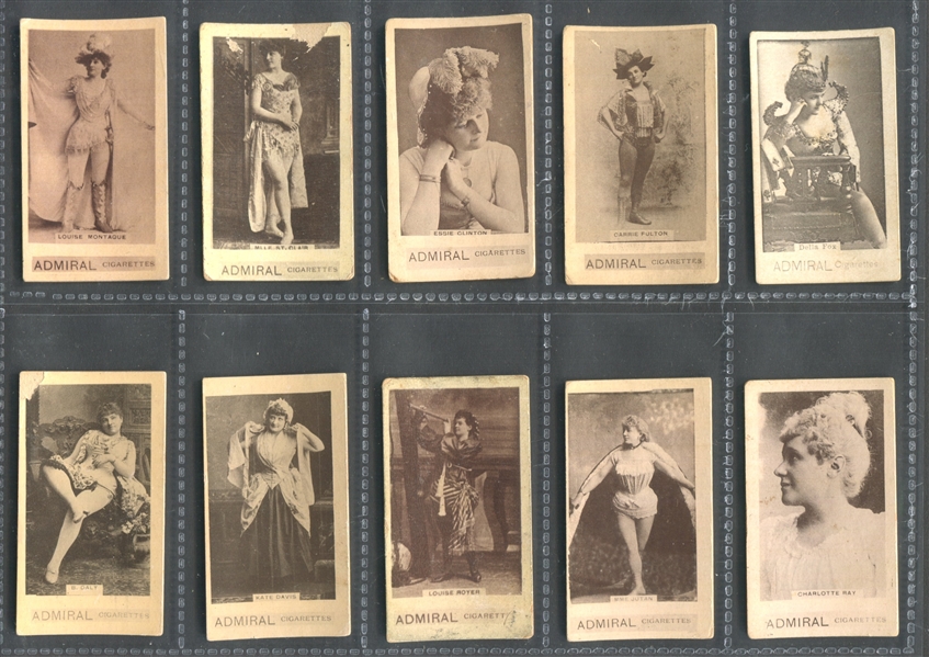 N392-1 Admiral Actresses Lot of (28) Cards