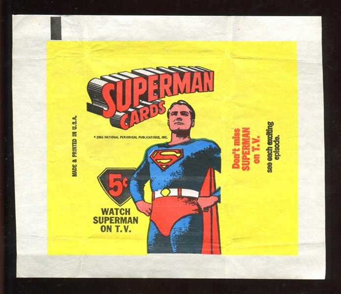 1966 Superman Wrappers Lot of (3) 