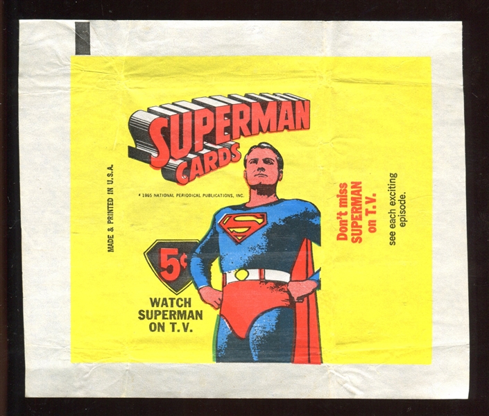 1966 Superman Wrappers Lot of (3) 