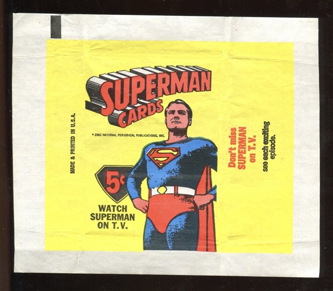 1966 Superman Wrappers Lot of (3) 