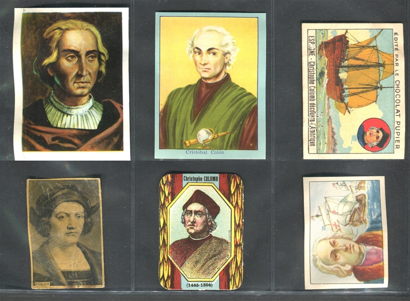 Mixed Christopher Columbus Lot of (13) Different Cards