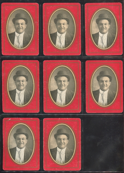 Early James Jeffries Boxing Card Set of (53) Cards