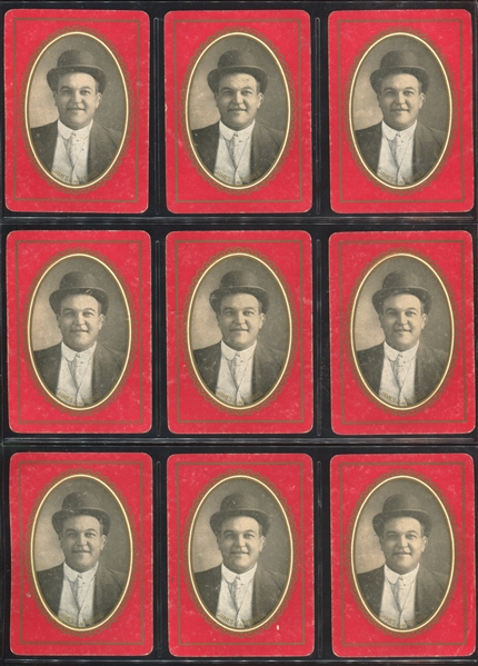 Early James Jeffries Boxing Card Set of (53) Cards