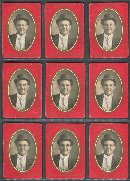 Early James Jeffries Boxing Card Set of (53) Cards