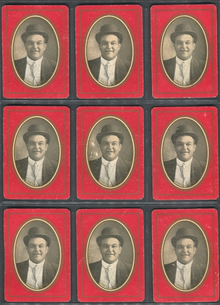 Early James Jeffries Boxing Card Set of (53) Cards