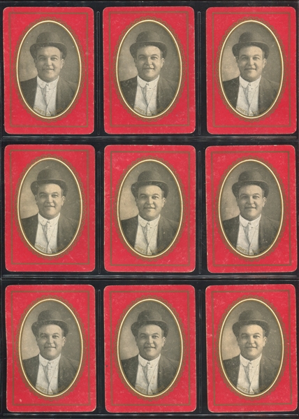 Early James Jeffries Boxing Card Set of (53) Cards