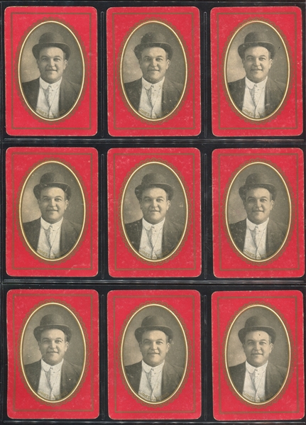 Early James Jeffries Boxing Card Set of (53) Cards