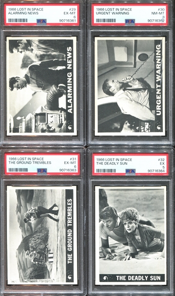 1966 Topps Lost in Space Complete (55) Card Set Completely PSA-Graded