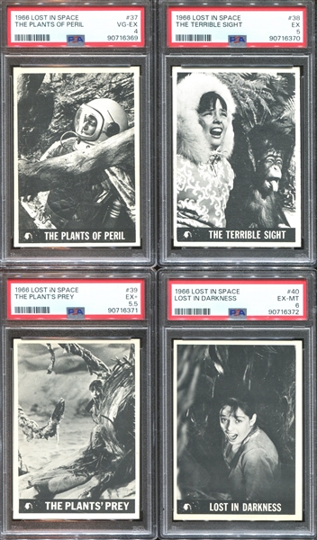 1966 Topps Lost in Space Complete (55) Card Set Completely PSA-Graded