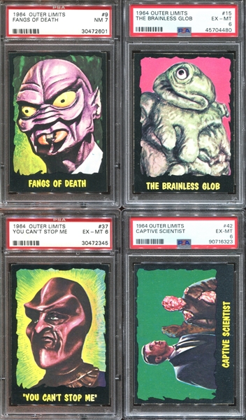 1964 Topps Outer Limits Lot of (27) PSA-Graded Cards